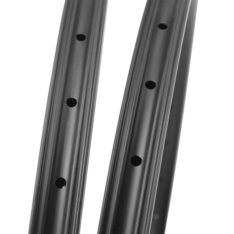 Super light 27.5er Mountain Bike Rim T700 Carbon Fiber Made hookless rims 24mm Width tubeless ready For XC bicycle MTB