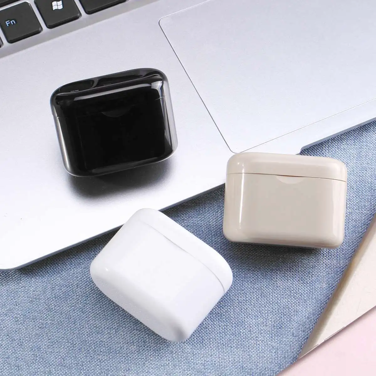 X21 TWS беспроводные 5,0 Bluetooth наушники беспроводные стерео 3D HIFI спортивные наушники с зарядным устройством Спортивная музыка громкой связи с микрофоном