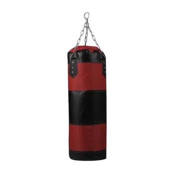 

70cm sandbag EMPTY Training Fitness MMA Boxing Bag Hook Hanging Kick Fight Bag Sand Punch Punching Bag Sandbag free shipping