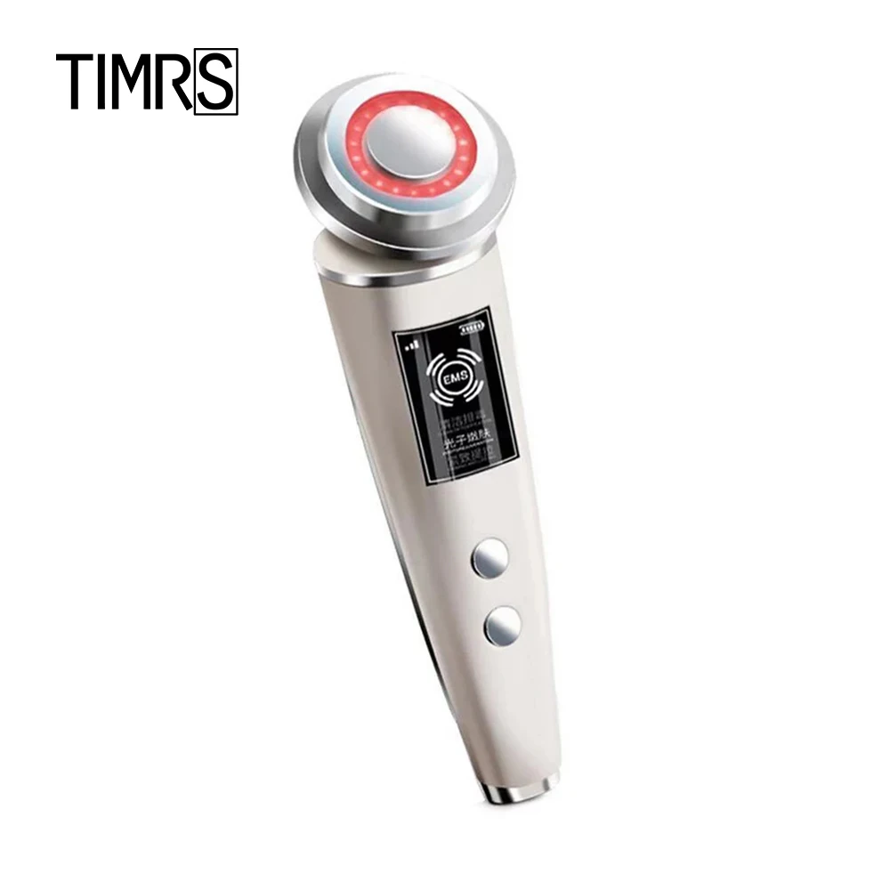 

Ultrasonic vibration facial massager Facial aestheticsHeating Iontophoresis EMS Microcurrent Import Skin Moisture Clean Lift
