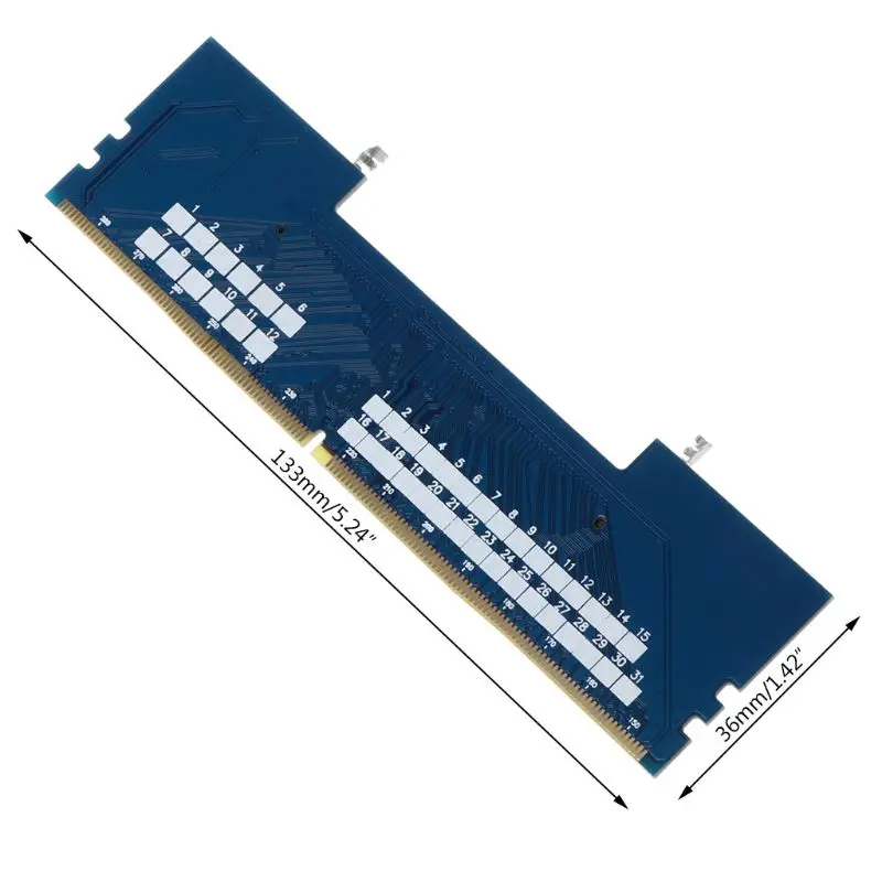 Профессиональный ноутбук DDR4 SO-DIMM для рабочего стола DIMM разъем для ОЗУ адаптер настольный ПК карты памяти конвертер адаптер