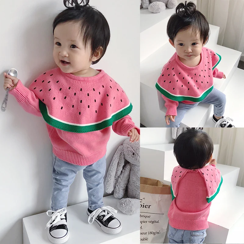 

Baby Sweater Girl Boy Baby Sweater High Collar Plush Thick Bottom Sweater Outerwear Sweatshirts Winter Infant Outfit