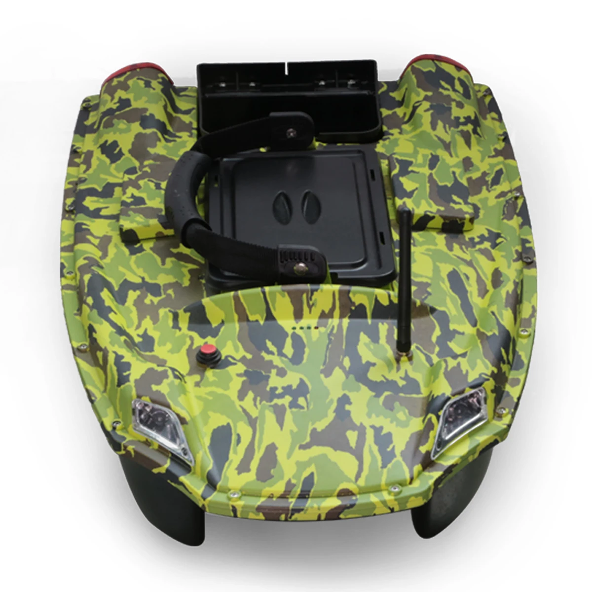500M Bait Boat GPS Wireless Fishing Bait Boat LCD Sonar Sensor Fishfinder Remote Control Toy with 2 x 10400mAh Batteries