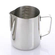 Jarra de agua Нержавеющая сталь Кофе кувшин для вспенивания молока пены кружка кофе латте искусства твердого английского фарфора стакана воды jarras de cristal para agua dzbanek