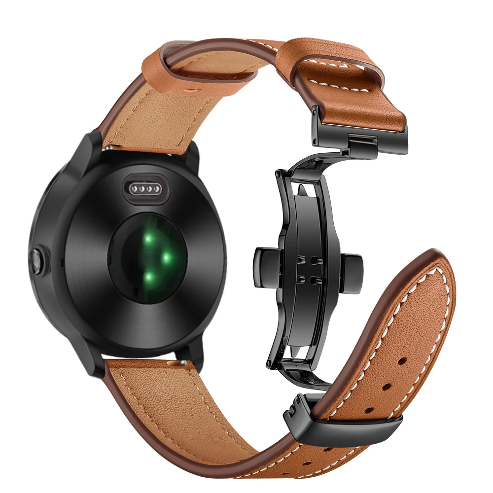 3 Для Garmin Vivoactive 3, браслет из натуральной кожи, сменный ремешок, ремешок для часов для Garmin Forerunner, 245 м, vivomove HR - Цвет: 3