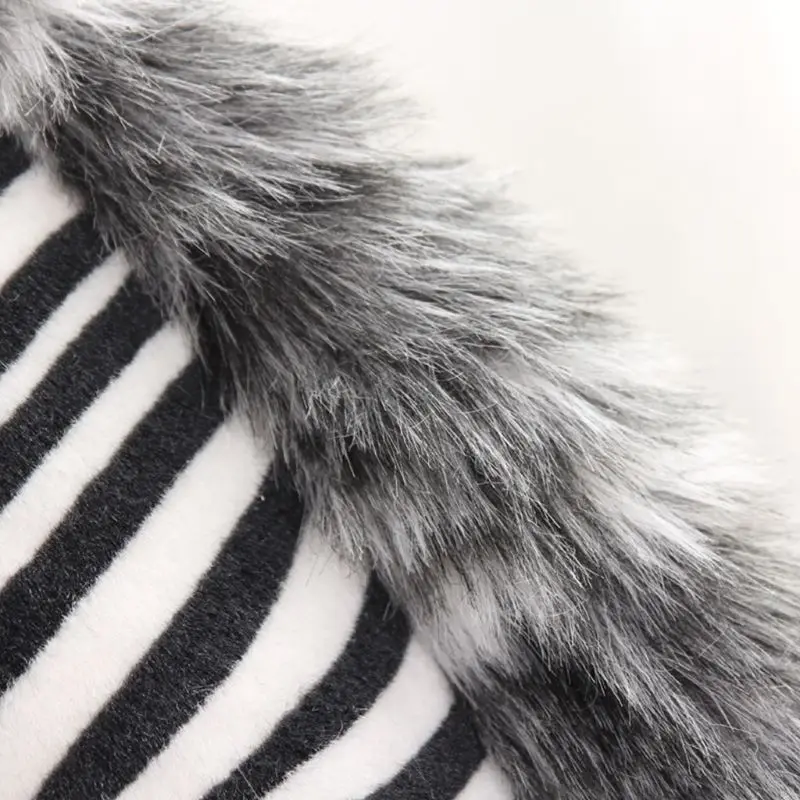 

Мягкая Плюшевая животная Подушка Реалистичная Зебра для детей подарок на день рождения R9JD