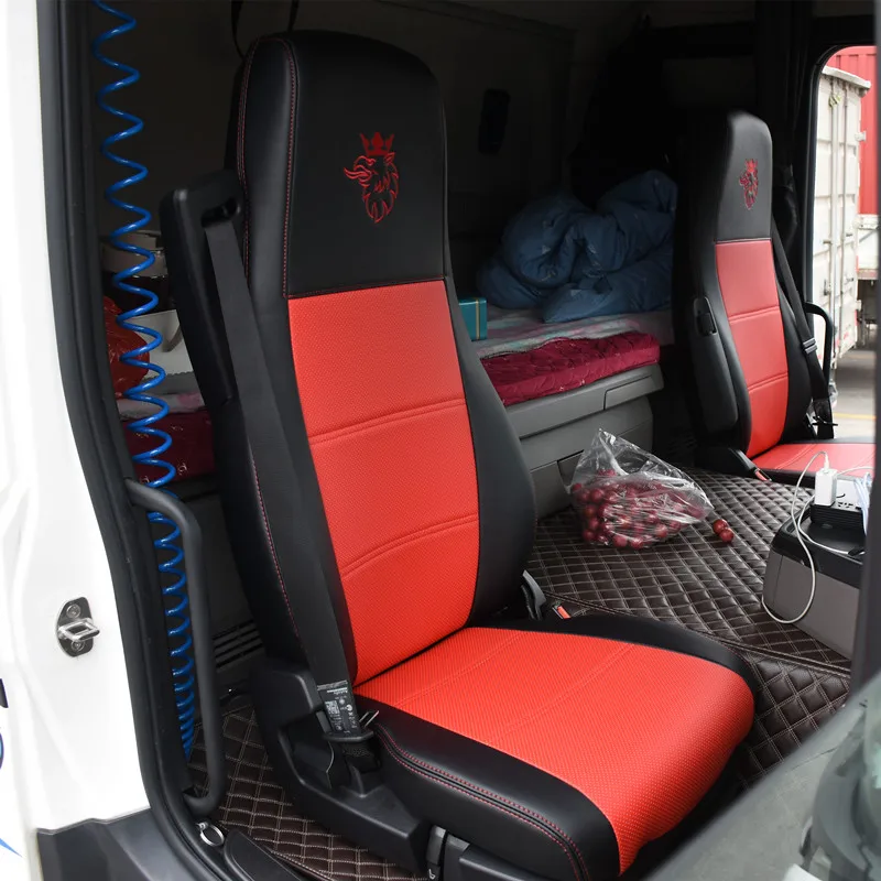 Housses de siège spéciales pour camion Scania, accessoires