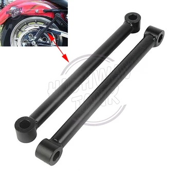 

10" 25.5cm Black Motorcycle Rear Rigid Hardtail Struts Lowers 4" Kit case for Harley Dyna Sportster 883 1200