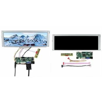

14.9 Inch Control Board Monitor Kit for LTA149B780F 1280x390 LCD Screen Display HDMI + VGA+ DVI LCD Controller Board