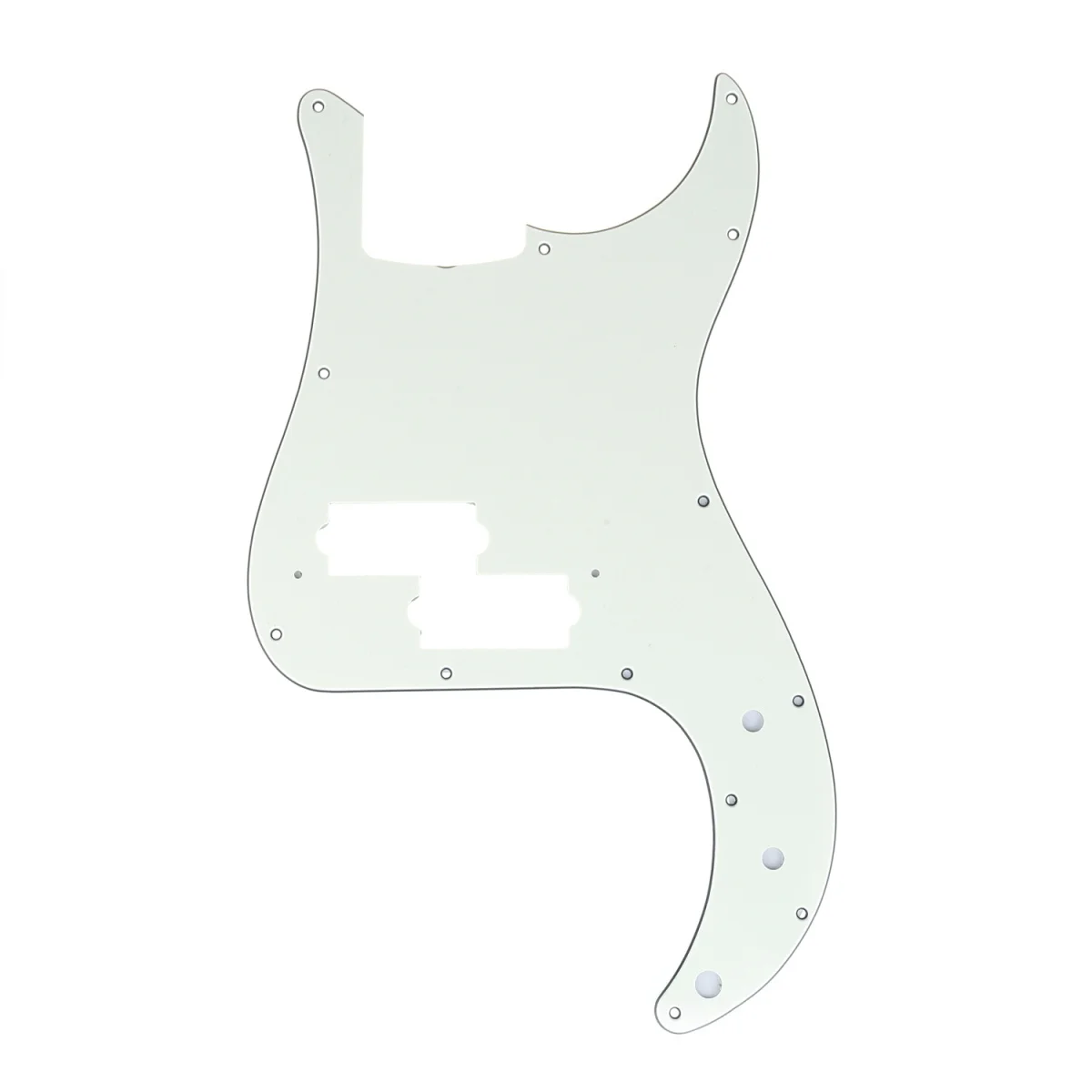 Musiclily Pro 13-Hole P Bass накладку для японский крыло (Япония) 4-Строка Precision 3Ply цвета