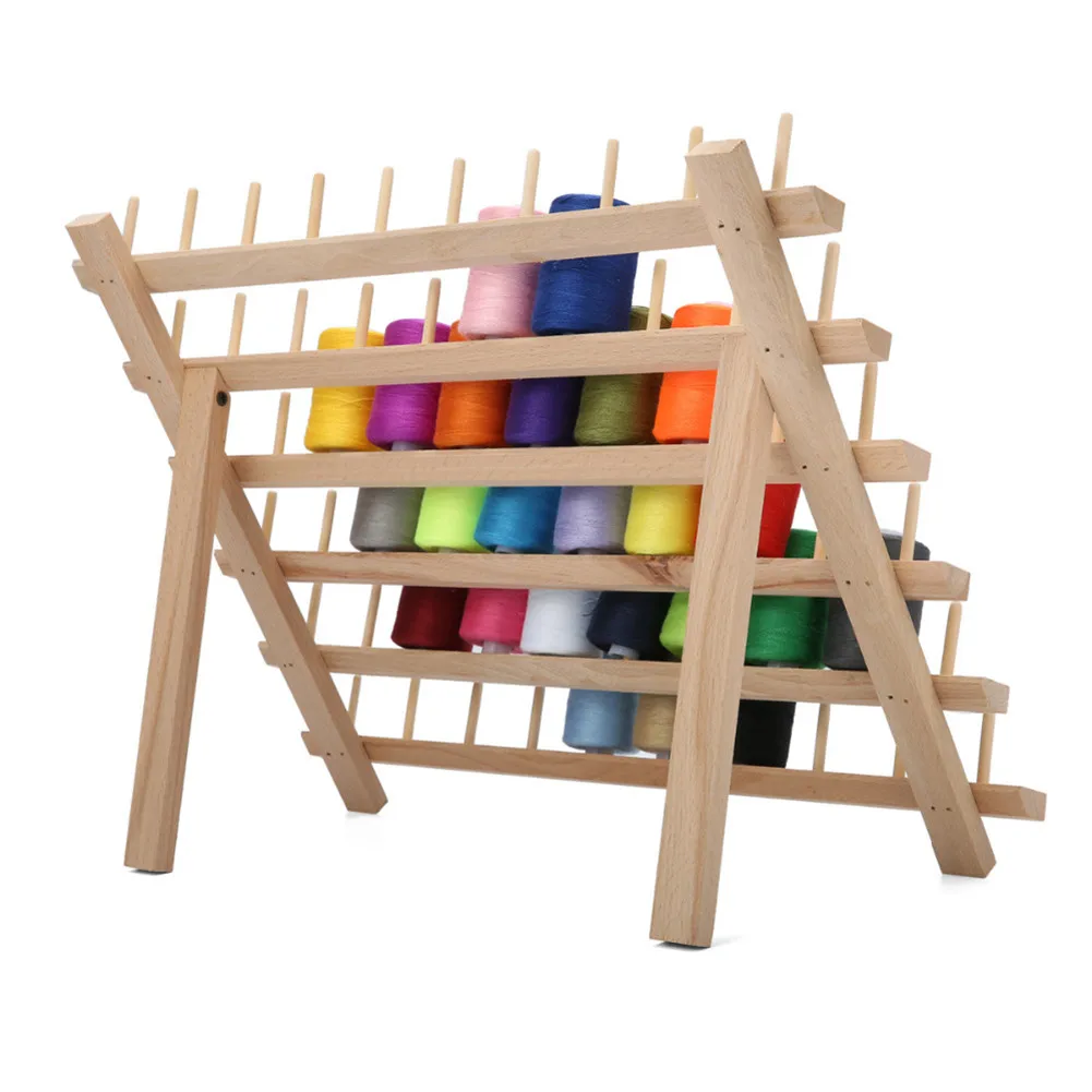 

Wax Rack Wood Thread Rack Spool Sewing Organizer Wood Thread Tailor Rack Premium Beechwood Thread Rack Spool Organizer Storage