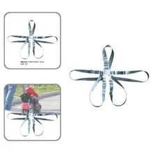 Cinturón de silla de almuerzo para el hogar, práctico y ligero, antideformable, atractivo, de 5 puntos