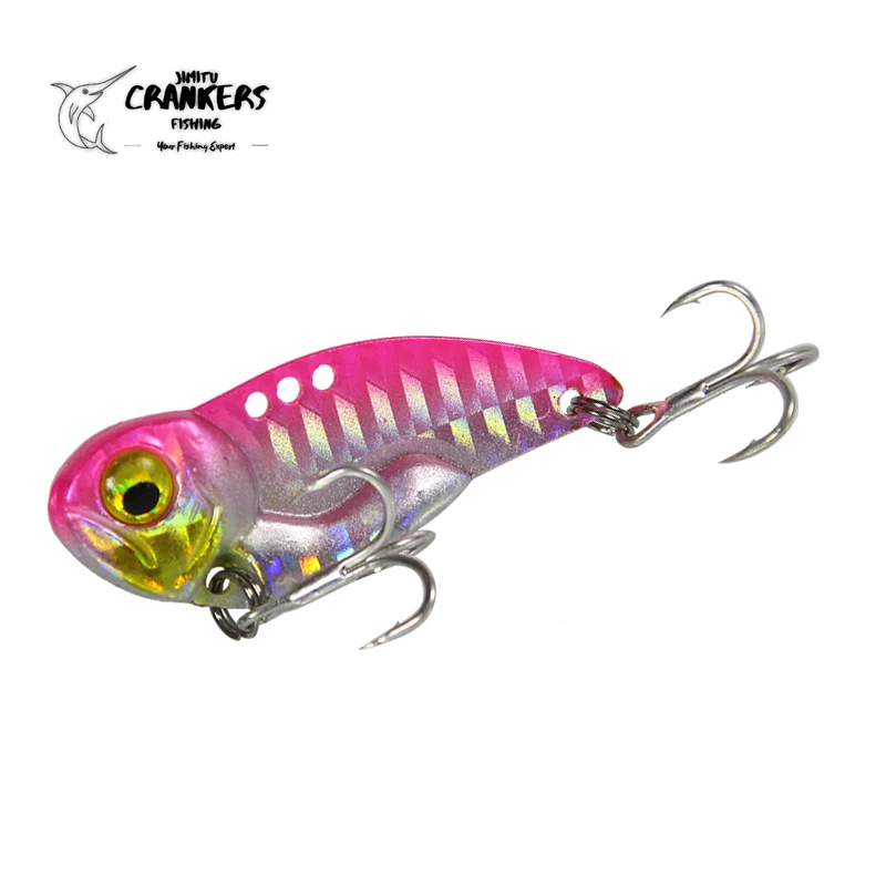 JIMITU Crankers Frshing 3D EyesMetal Vib Blade Тонущая приманка вибрационные приманки искусственная