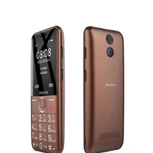 Philips E331K 2,4 дюймов 1600 мАч Батарея Одна камера Поддержка карты памяти две sim-карты светодиодный фонарик старый человек клавиатура телефон