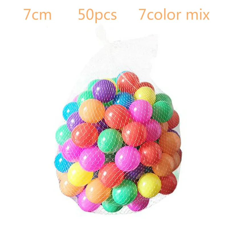 Bolas oceânicas de plástico macio para jogar bilhar, bolas coloridas para  bebê, brinquedos divertidos para crianças, novinho em folha, 5,5 cm, 50  unid - AliExpress