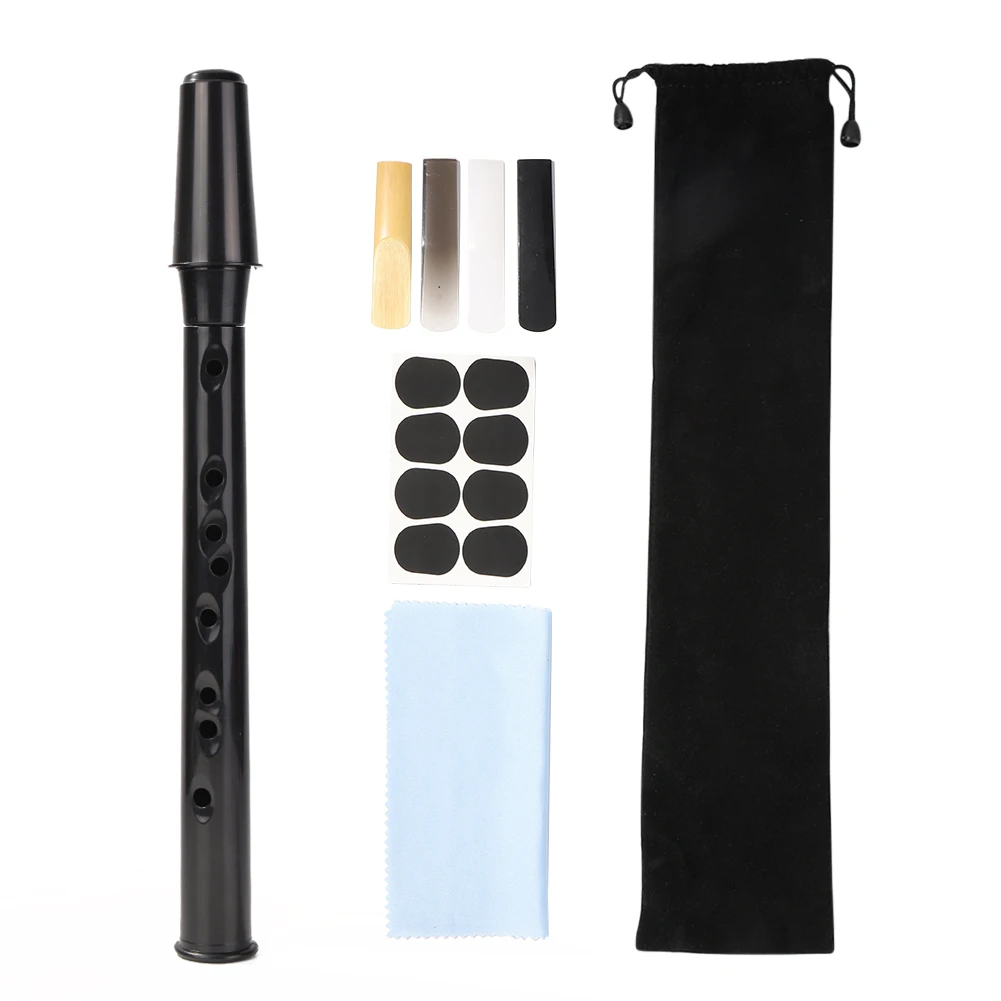 Pocket Saxophone Mini Sax Portable Woodwind Music Instrument with Carrying  Bag Small Saxophone Simple Clarinet