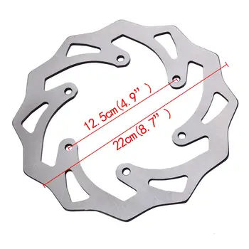 

Samger Stainless Steel 220mm Rear Brake Discs Rotors for KTM EXS SX SXF 105 125 150 200 250 300 350 450 500 2003-2012
