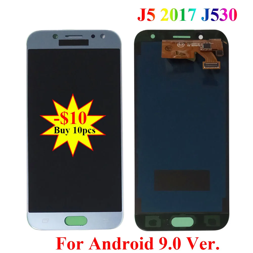 

J530 LCD For Samsung Galaxy J5 pro 2017 J530Y J530F LCD Display Touch Screen Digitizer Assembly with frame can adjustable Parts