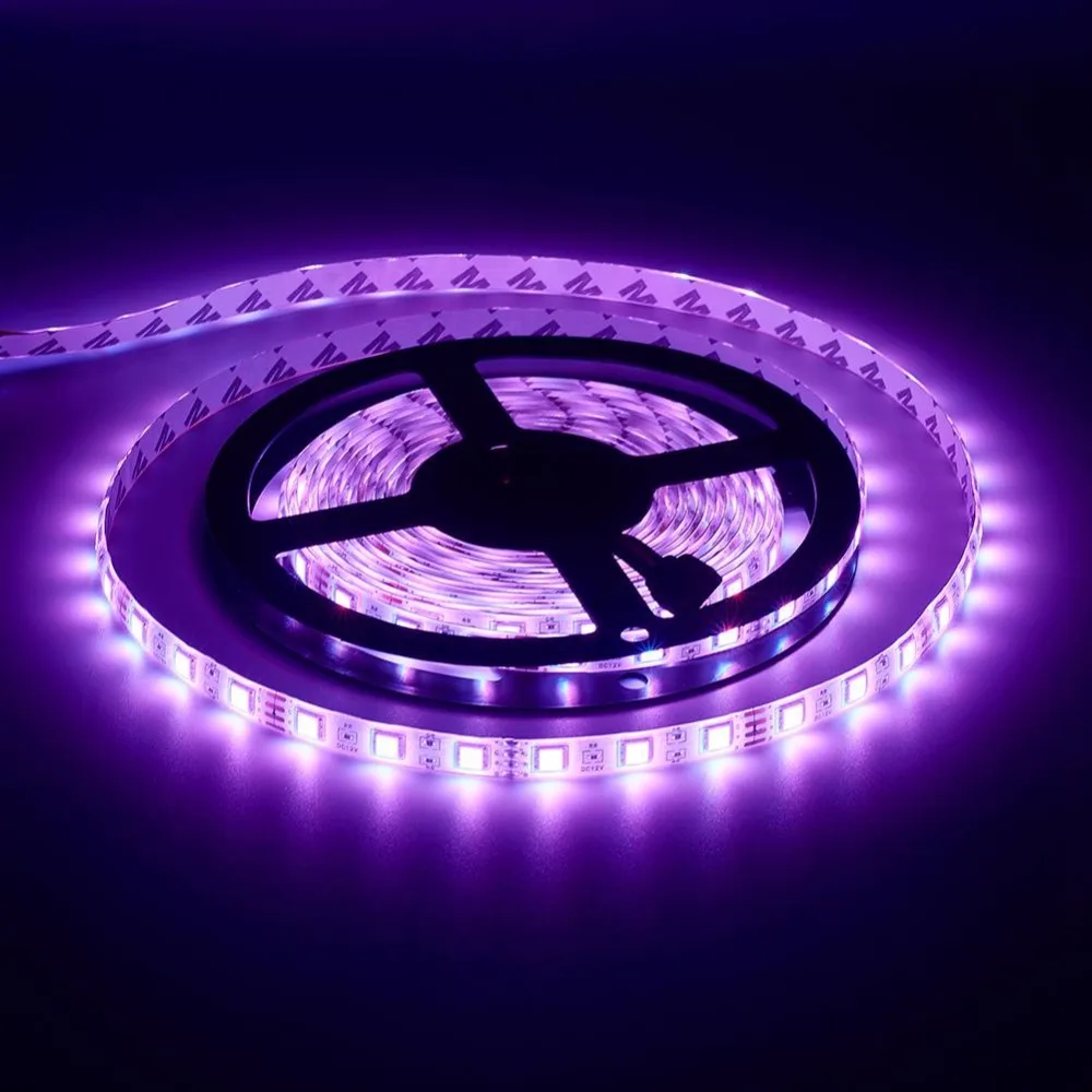 7 цветов Гибкая RGB автомобильная светодиодная лента DC12V авто атмосферные огни Стайлинг автомобильные лампы