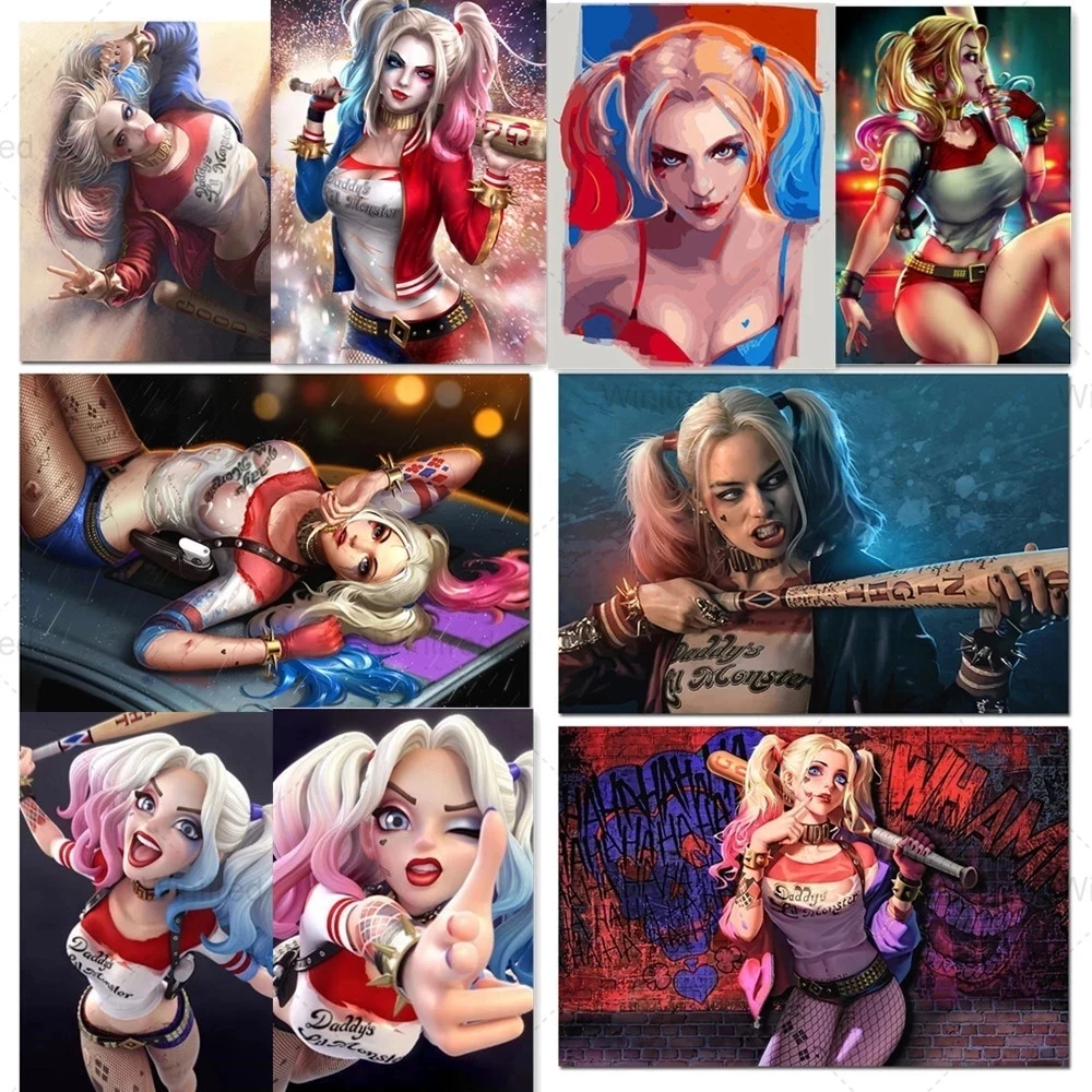 Volledige Boor Vierkante Joker 5D Diy Алмазный школьник самоубийца Джокер фотография