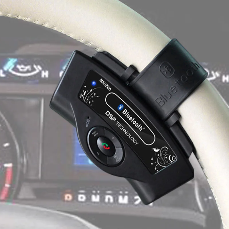 Новинка, рулевое колесо, громкая связь, авто Bluetooth приемник, автомобильные комплекты, Hands Free для мобильного телефона, Громкая связь Bluetooth V4.0 BT8109B
