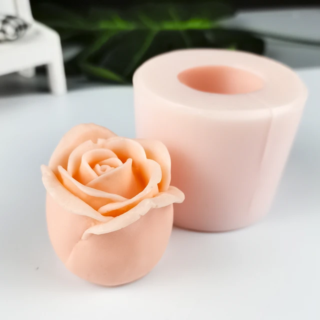 PRZY Rose Mold Silicone Bouquet of Roses 3D Soap Molds Flower Cake Mold  Decorations Clay Resin Chocolate Candle Baking Tools - AliExpress