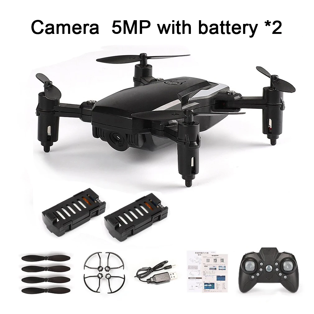 LF60 1080P Мини-Дрон с HD камерой Дрон с режимом удержания высоты RC Квадрокоптер RTF WiFi FPV складной Вертолет VS S9HW T10 E61 Дрон - Цвет: SET 10