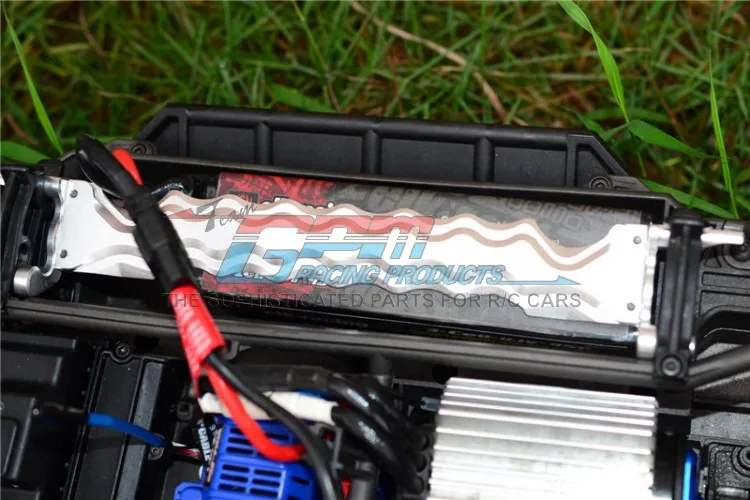 GPM алюминиевый аккумулятор держатель для 1/5 rc автомобилей TRAXXAS запчасти X MAXX XMAXX 8 S/6