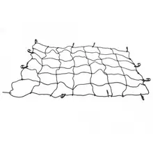 Универсальный 110*160 см Автомобильный задний багажник Грузовой багаж эластичный сетчатый держатель Органайзер автомобильный стильный сетчатый мешок