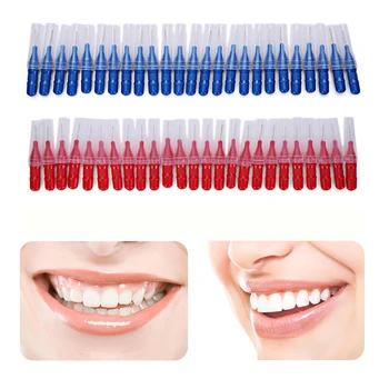 

2.5MM 50pcs Tooth Floss Oral Hygiene Dental Floss Soft Plastic Interdental Brush Toothpick Healthy for Teeth Cleaning Oral Care