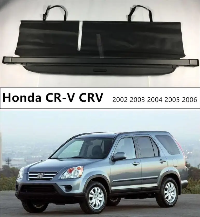 Автомобильный защитный чехол для багажника Honda CR-V CRV 2002 2003 2004 2005 2006 Высокое качество Черный Бежевый авто аксессуары