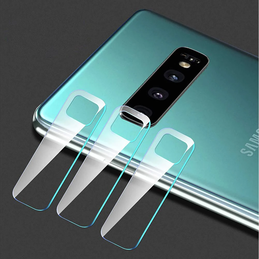 

3 Pcs 9D Full Cover For Samsung Galaxy S10 S10E S10 Plus Screen Protector Camera Lens Glass For Samsung Galaxy S9 Plus Note 9