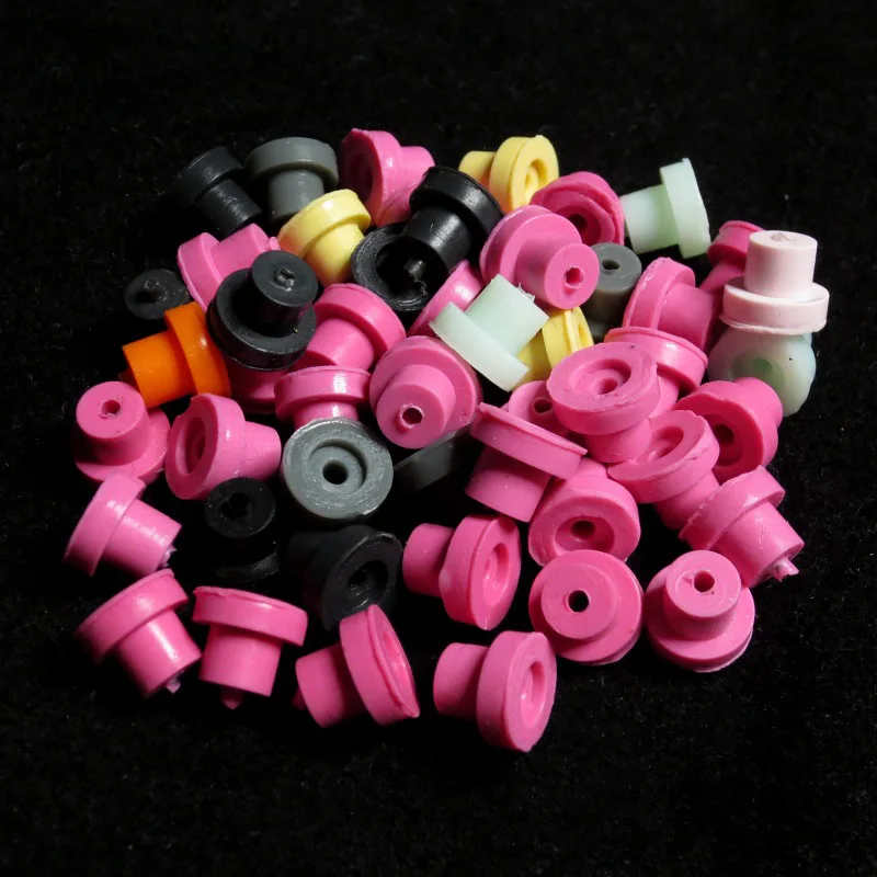 

Rubber Tattoo Needle Nipples Needle Grommets Bag of 50 Pieces