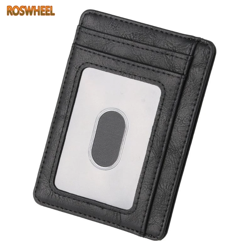 Slim RFID Blocking Leather Wallet Credit ID Card Holder Purse Money Case for Men Women JUL29