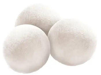 

100% Organic Reusable Wrinkles Handmade Dryer Balls Saves Drying Time & Chemical Free Felt laundry ball Wool felt dry ball