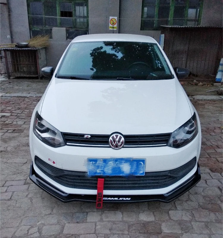 Спойлер для Volkswagen polo 2014 2018 задний спойлер ABS защитные бамперы переднего