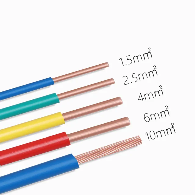 Distribution box wire 18/17/15/13/9AWG 1 meters BV single core hard wire home improvement wire PVC sheathed pure copper core - Image 6