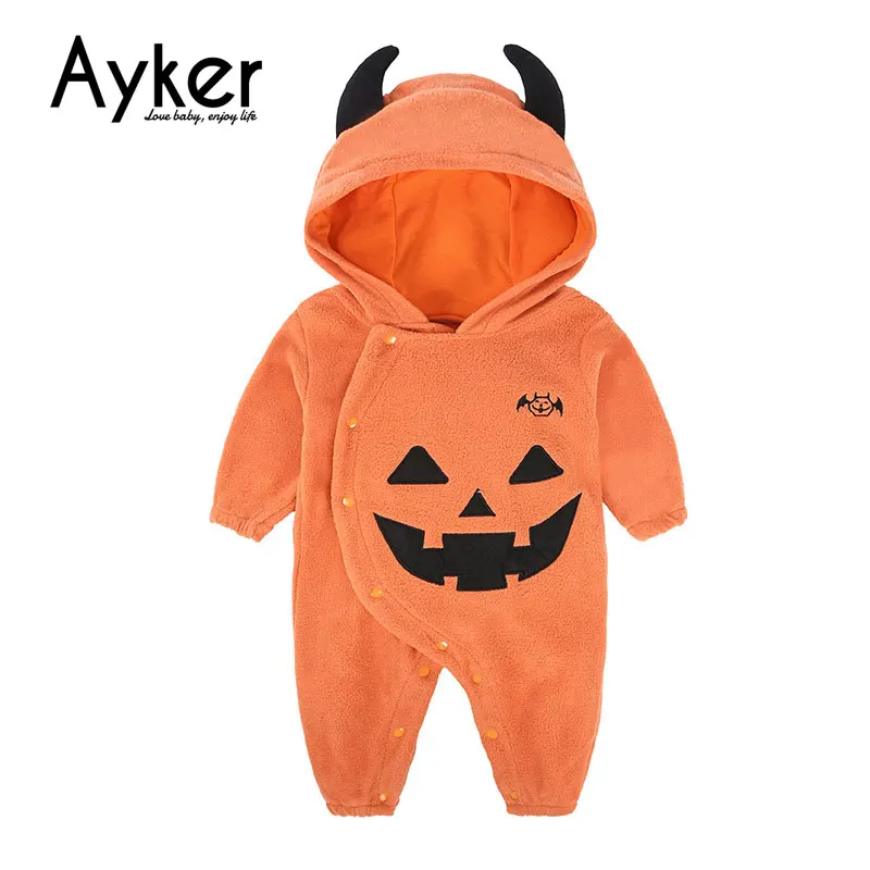 

Halloween Baby Clothes 2019 Winter Girl Boy Party Costume Outfit NewBorn Romper Long Sleeve Baby First Halloween Clothing