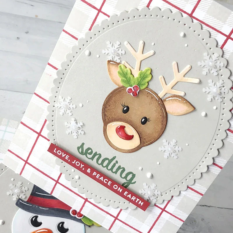 Рождественская елка Металлические резные штампы DIY бумажная карточка для