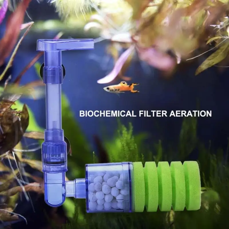 Внутренний фильтр для аквариума насос культура бактерий деликатный для аквариума увеличение кислорода воздуха необходимые аквариумные чистящие гаджеты
