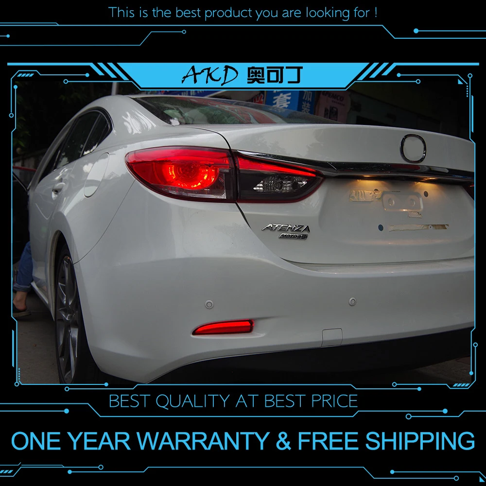 АКД автомобильного тюнинга задних фонарей задние фонари для Mazda 6 Mazda6 Atenza 2013 2018