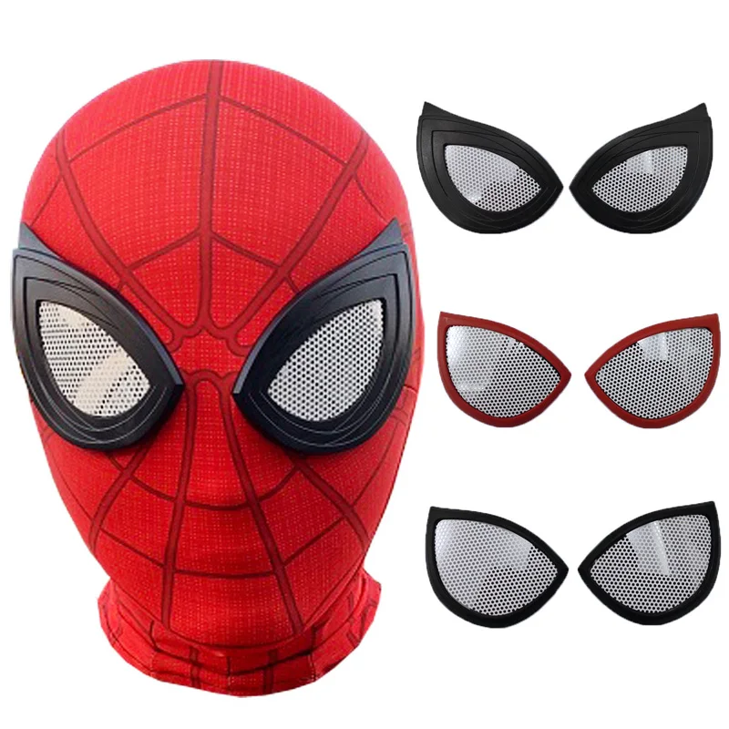 Adult Spider Far From Home Homecoming Iron Red Mask Cosplay Costume Accessories 3D Lenses Superhero Headwear | Тематическая одежда