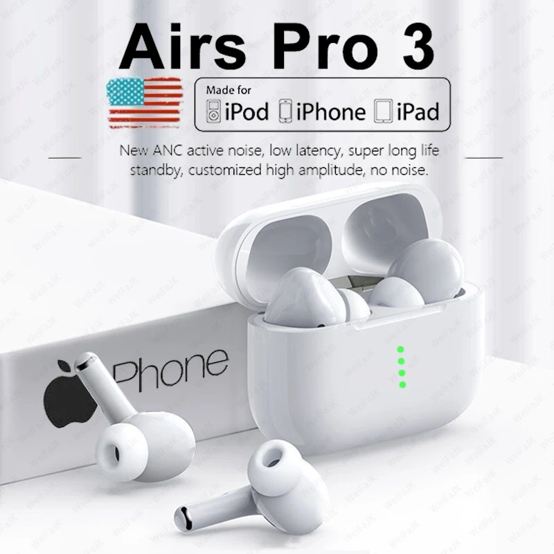 Ambientalista O después Australia Auriculares inalámbricos Air Pro 3, audífonos originales TWS con Bluetooth  5,0, intrauditivos para videojuegos|Auriculares y audífonos| - AliExpress