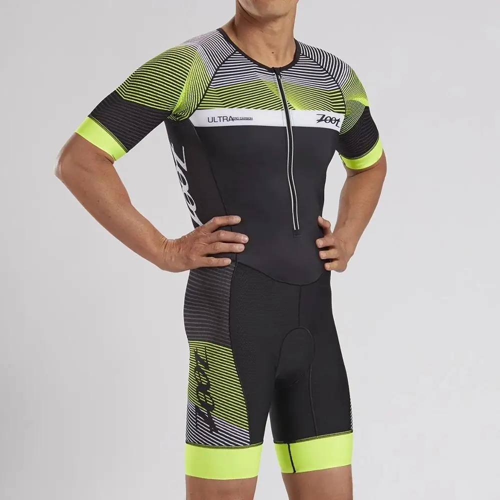Zoot Велоспорт триатлон костюм на заказ skinsuit велосипед speedsuit велосипед три костюм бег Боди Одежда цельный комбинезон roupa ciclismo - Цвет: 9d gel pad