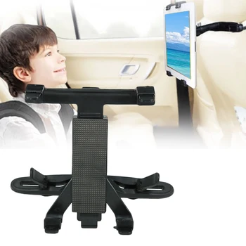 

Car Universal Back Seat Pillow Mount Holder Tablet Stand 360 Degree Rotation Adjustable Durable Easy Install Headrest Bracket