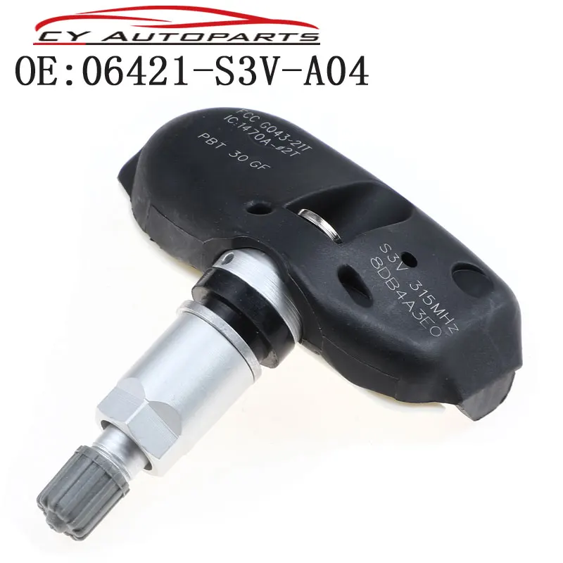 Новая система контроля давления в шинах TPMS сенсор для Honda MDX RL TL Odyssey Ridgeline 06421-S3V-A04
