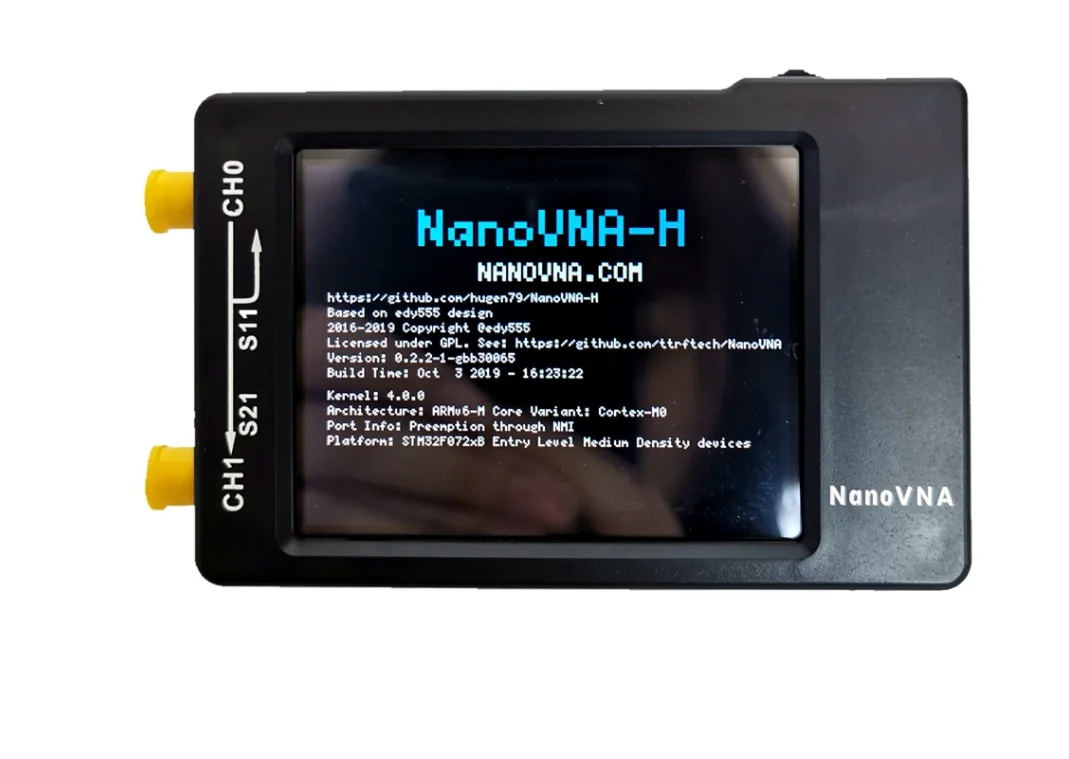 Аутентичный векторный сетевой анализатор NanoVNA с крышкой чехол NanoVNA-H антенный анализатор коротковолновой MF HF VHF UHF
