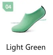 Light Green Легкая пляжная обувь Aqua быстросохнущие нескользящие носки для дайвинга обувь для серфинга для бассейна плавники обувь для водных видов спорта - Цвет: Light Green