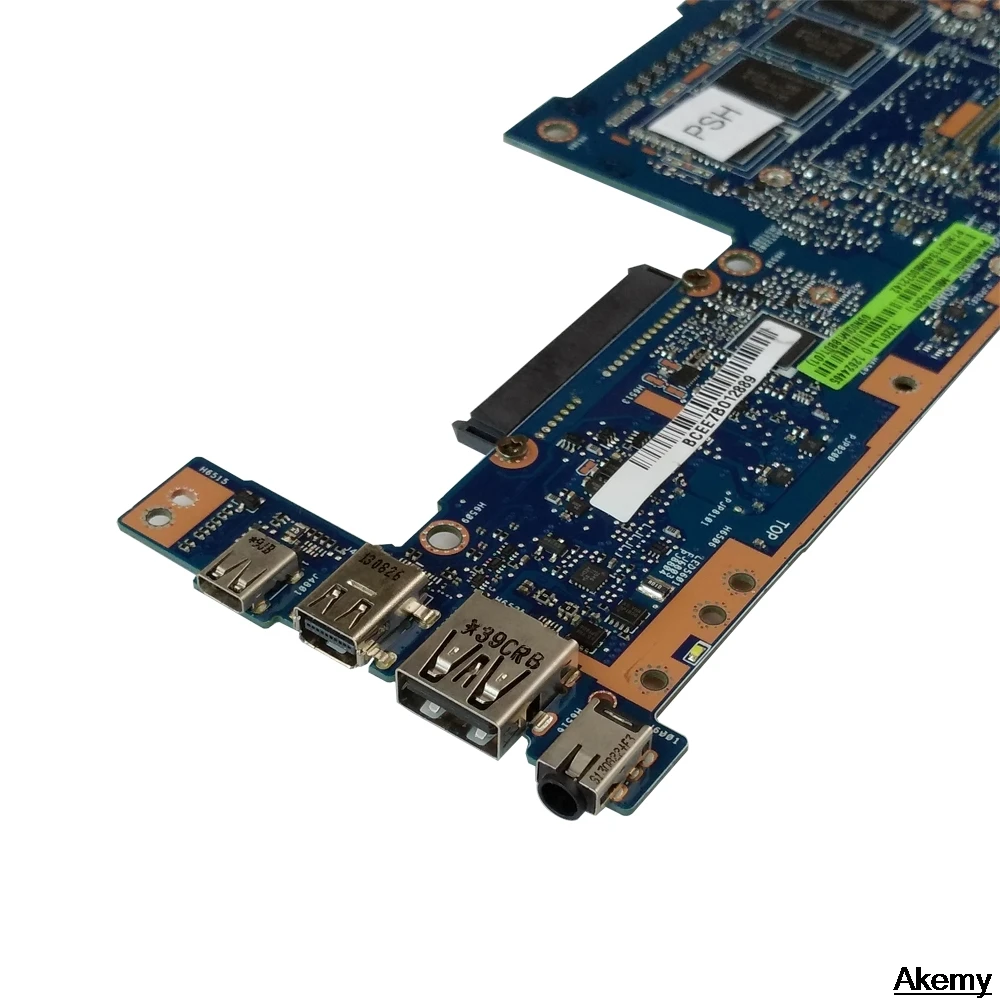 Akemy TX201LA Laptop motherboard For Asus TX201LA TX201L TX201  mainboard Test original with 4G RAM I5-4200U cpu