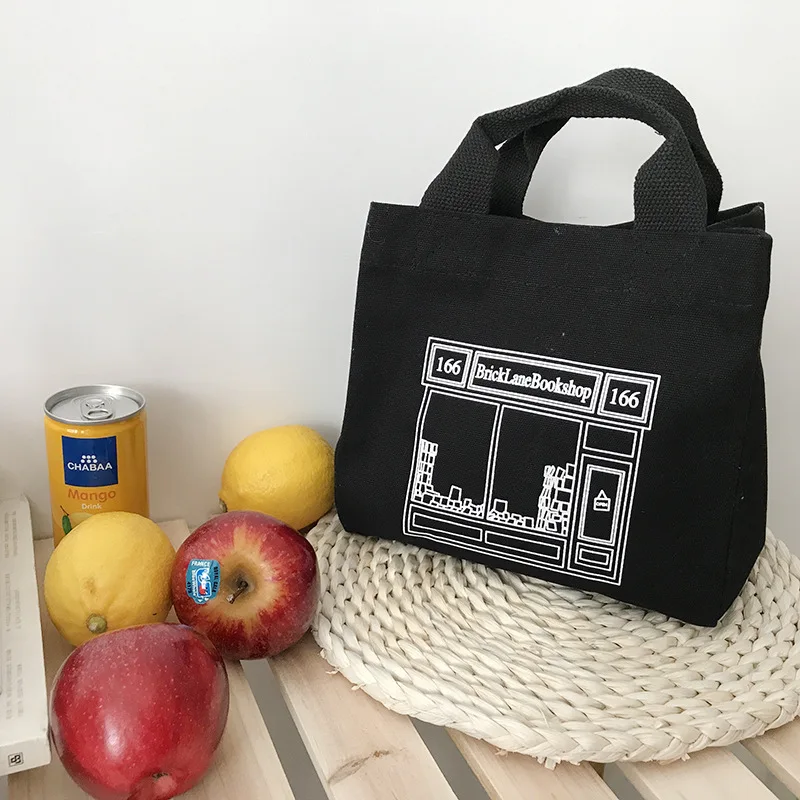 Canvas Lunch Bag Box For Women